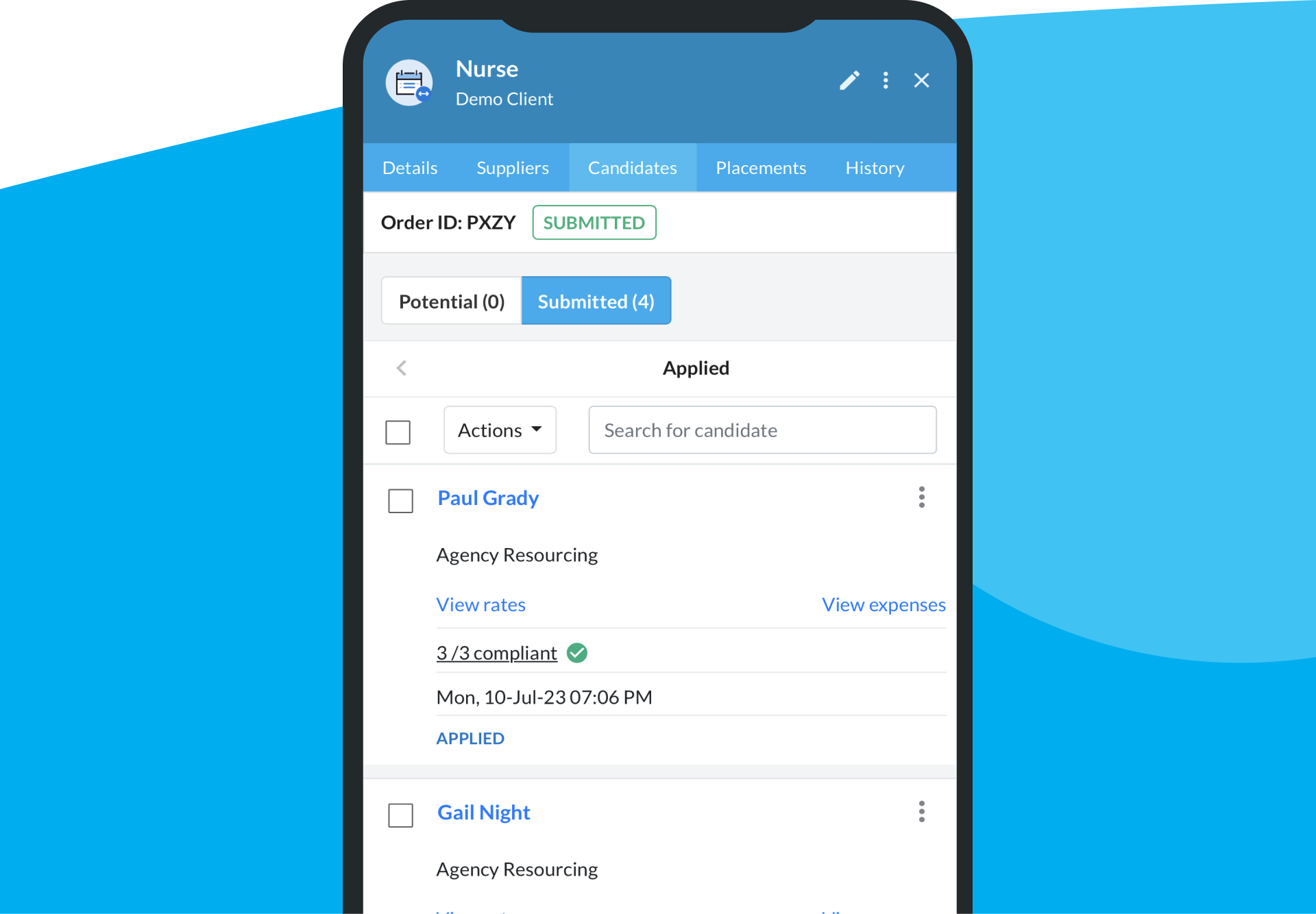 screenshot of Bridge VMS